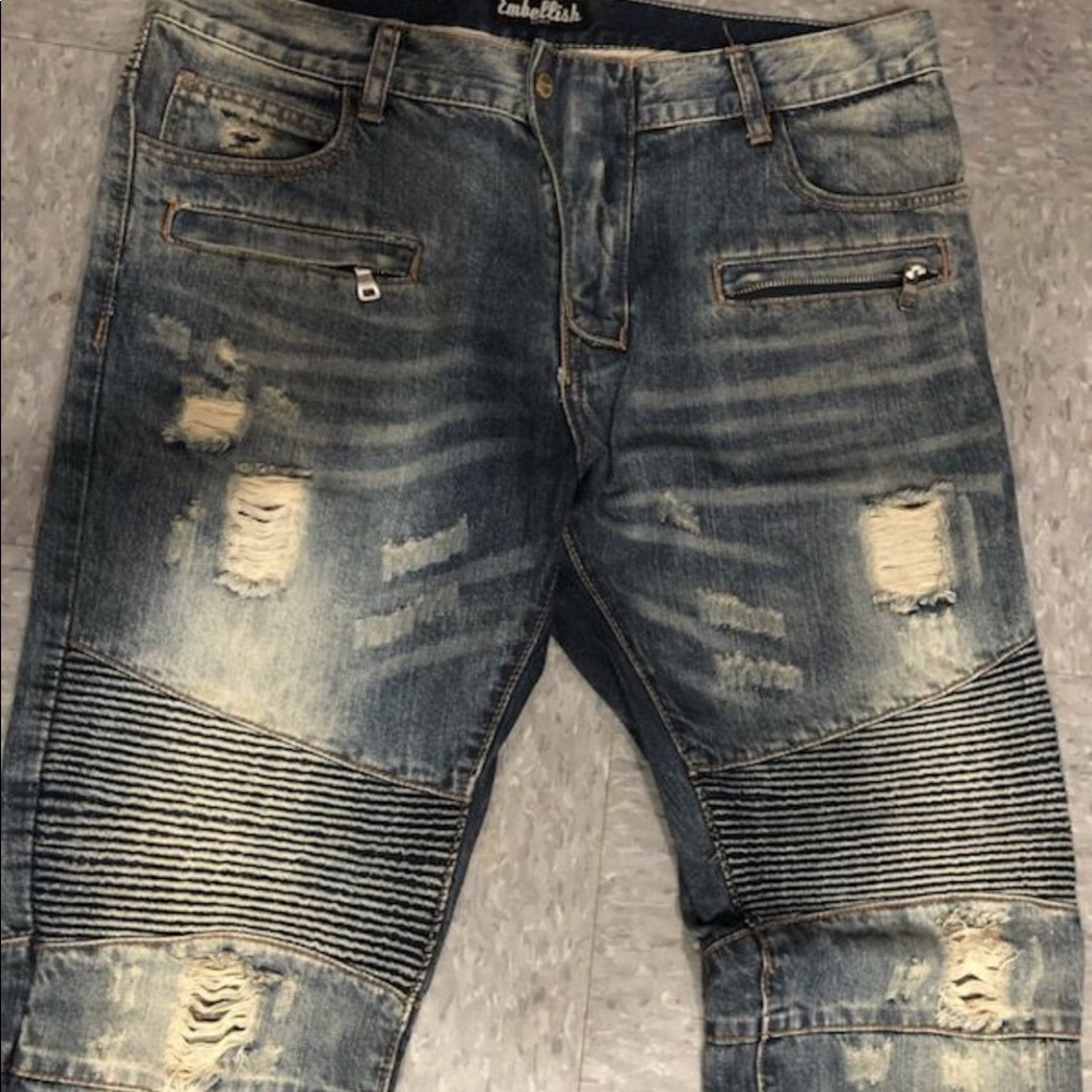 embellish jeans sz 36